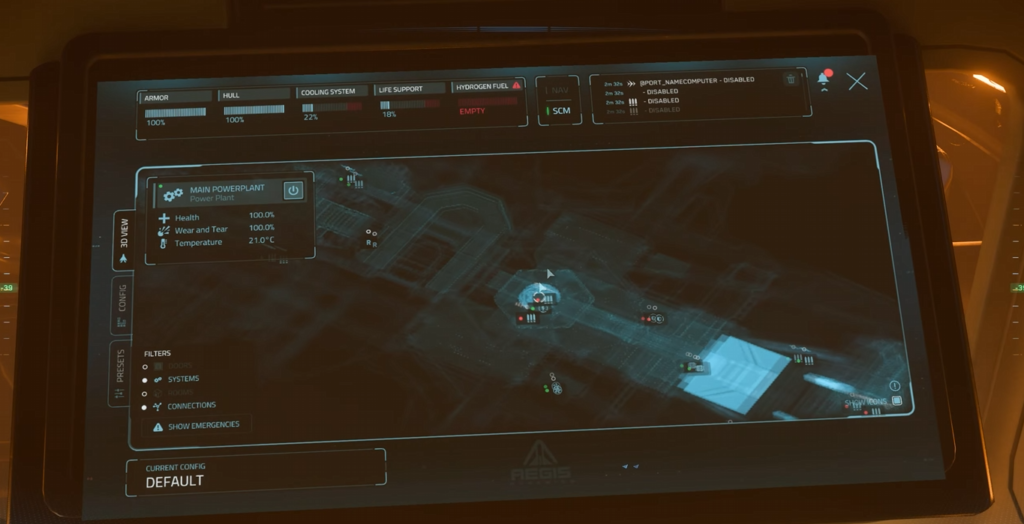Star citizen  Life Support