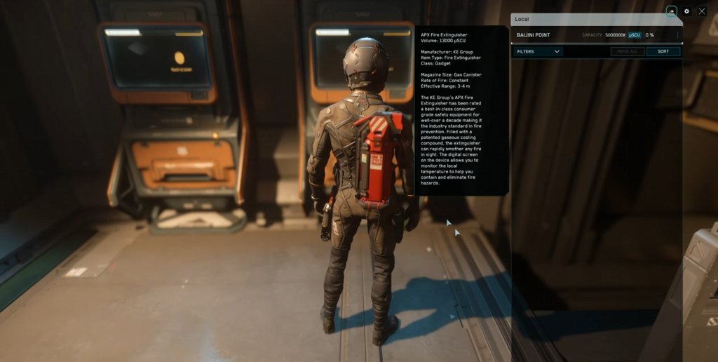 Star citizen Gaśnica